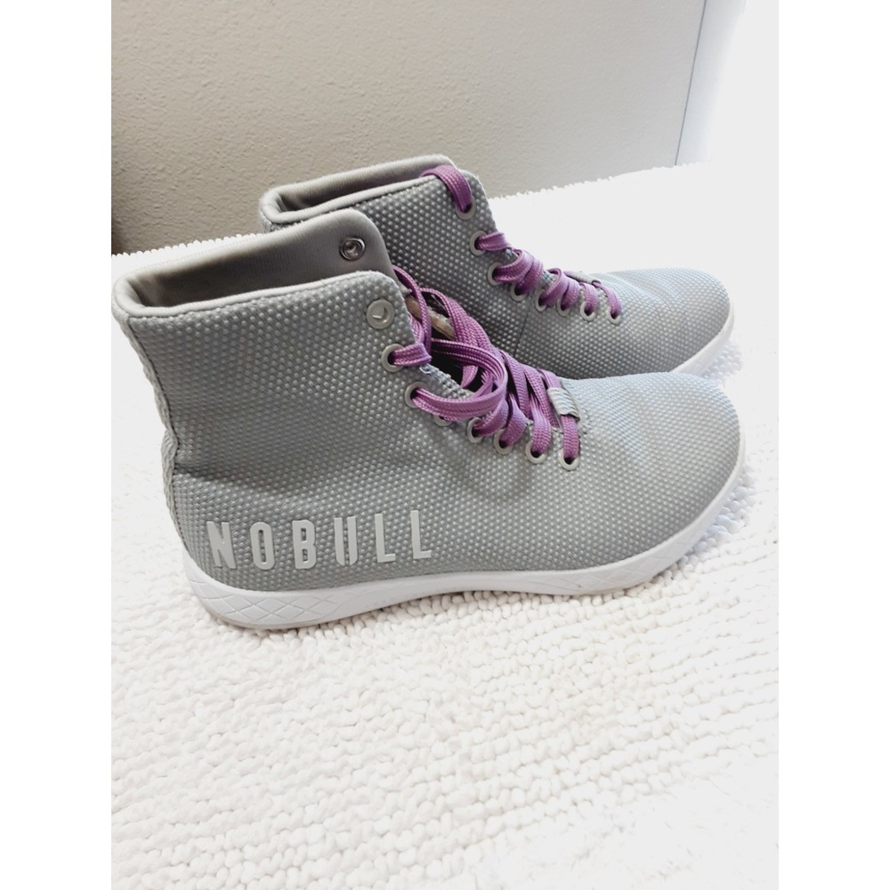 NOBULL Outwork High Top Sneakers Trainers Mens Size 5.5 Womens Size 7 Grey
